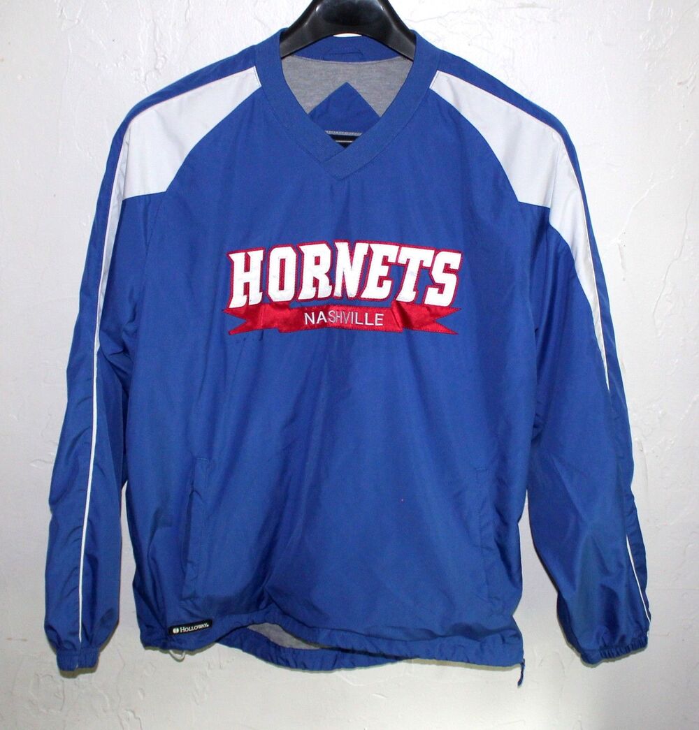 Holloway Vintage Windbreaker Jacket Nashville Illinois Hornets high school M